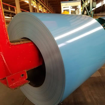 Color coated aluminum roll